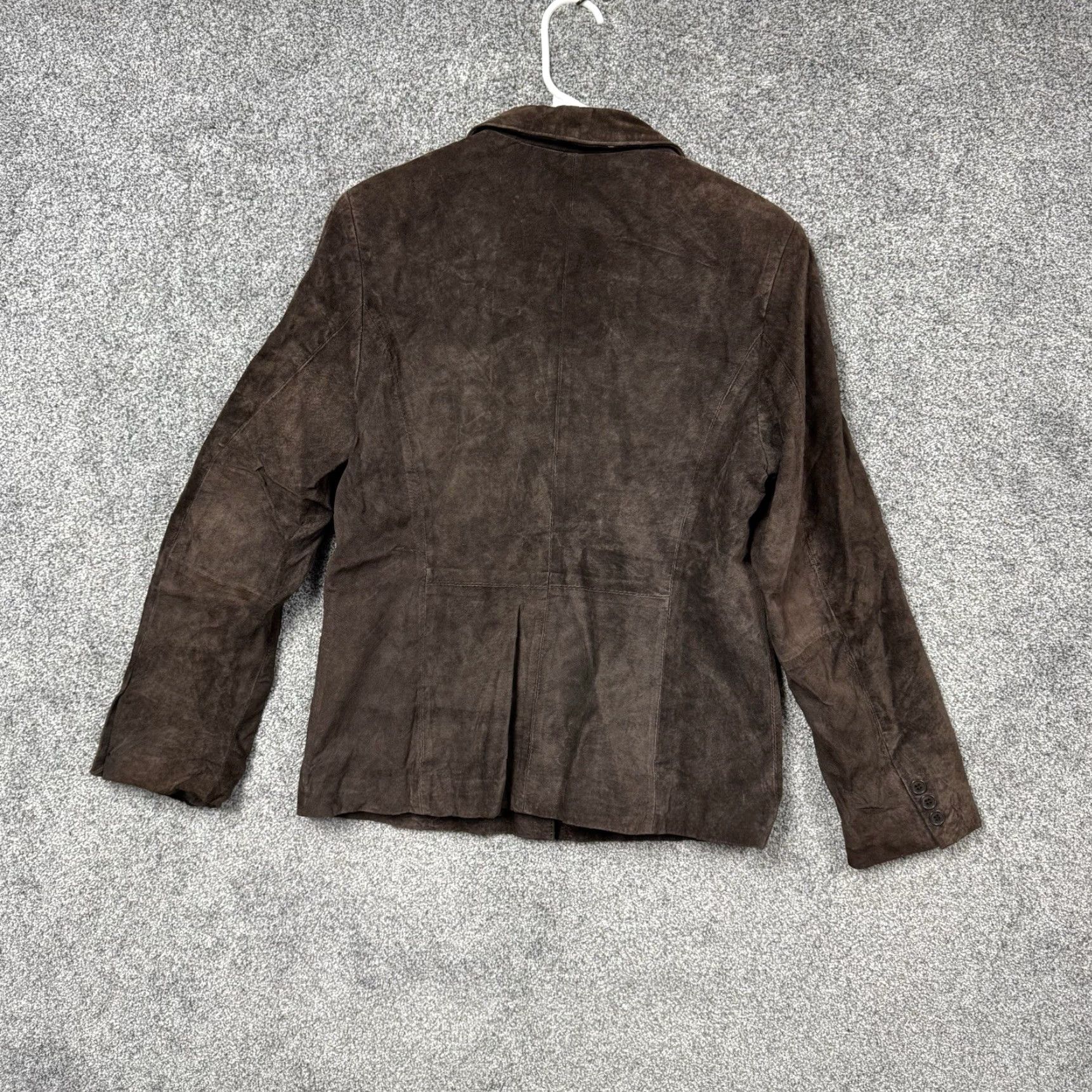 Vintage **Vintage Y2K John Paul Richard Leather Jacket 10 Distressed Brown** User: Vintage Y2K John Paul Richard Leather Jacket 10 Distressed Brown Size L / US 10 / IT 46 - 2 Thumbnail