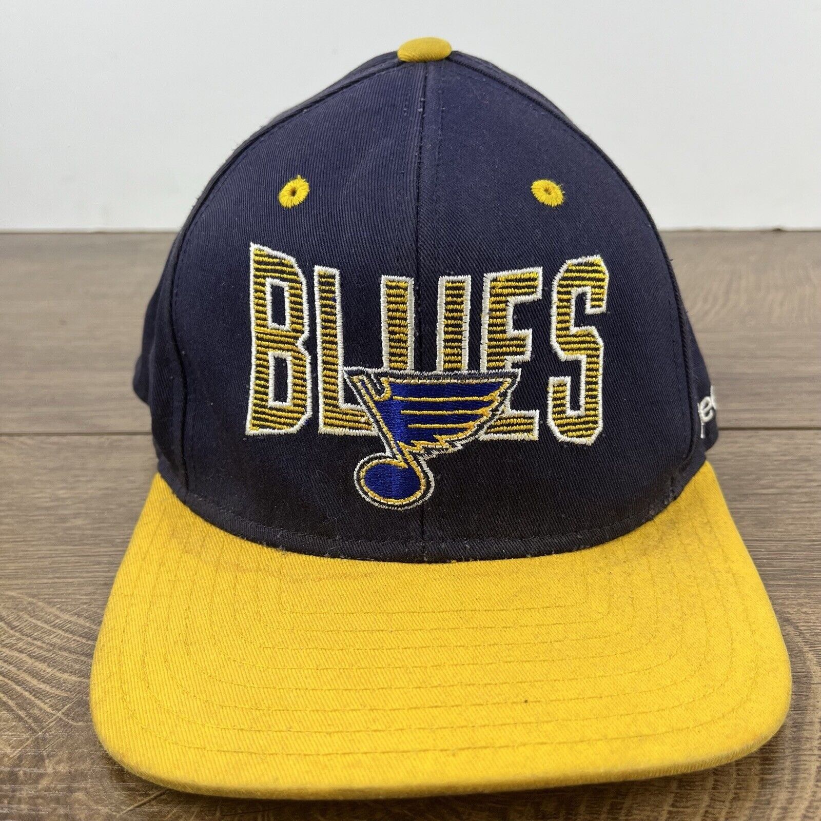 Reebok St Louis Blues Reebok Hat Snapback Blue Cap Adjustable Blue Size ONE SIZE - 4 Thumbnail