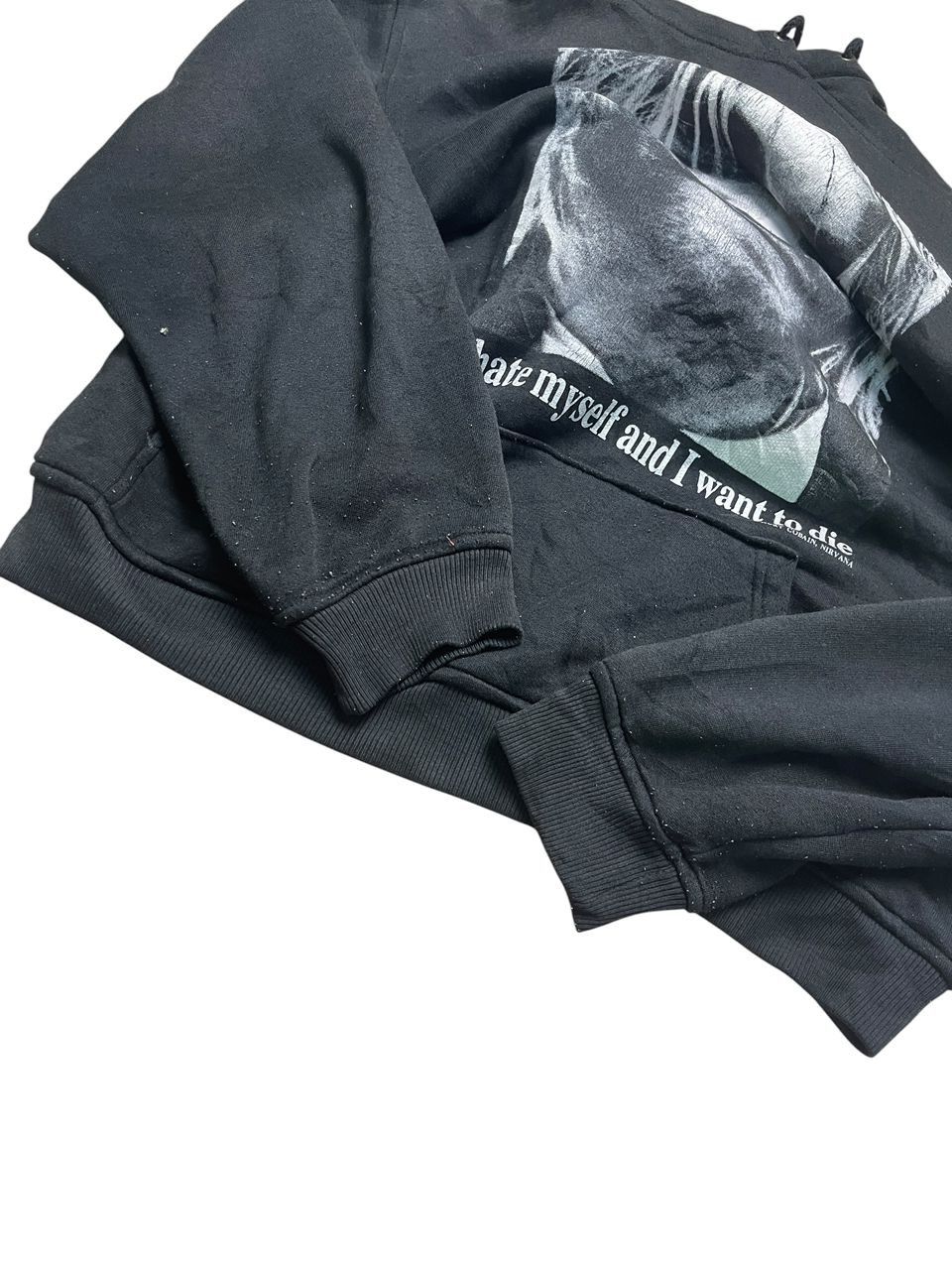 Vintage Vintage Wall Of Fame Kurt Cobian Hoodie Size US L / EU 52-54 / 3 - 11 Thumbnail