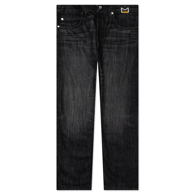 Rhude RHUDE Classic Denim Black Jeans Logo Men’s Size 34 Stretch Size US 34 / EU 50 - 1 Thumbnail