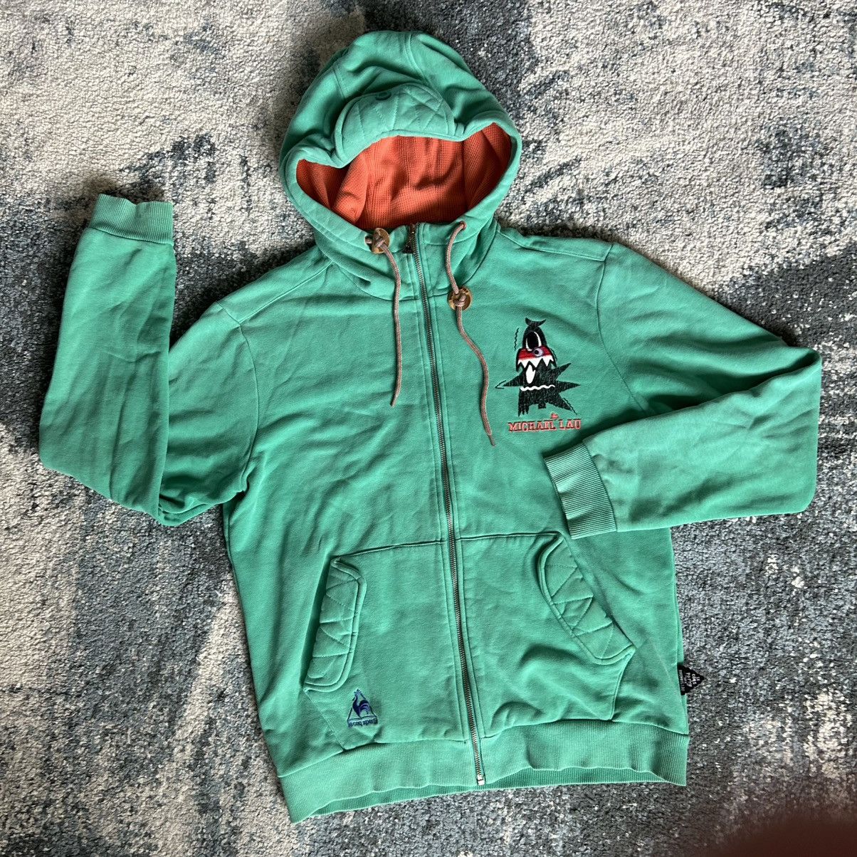 Le Coq Sportif 80s LCS Michael Lau Modern Cartoon Pop Art thermal full zip Size US L / EU 52-54 / 3 - 19 Thumbnail