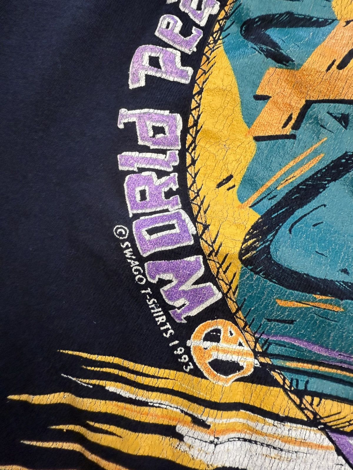 Vintage 1993 Vintage Astro Boy Anime World Peace Long Sleeve Tee Size US M / EU 48-50 / 2 - 6 Thumbnail