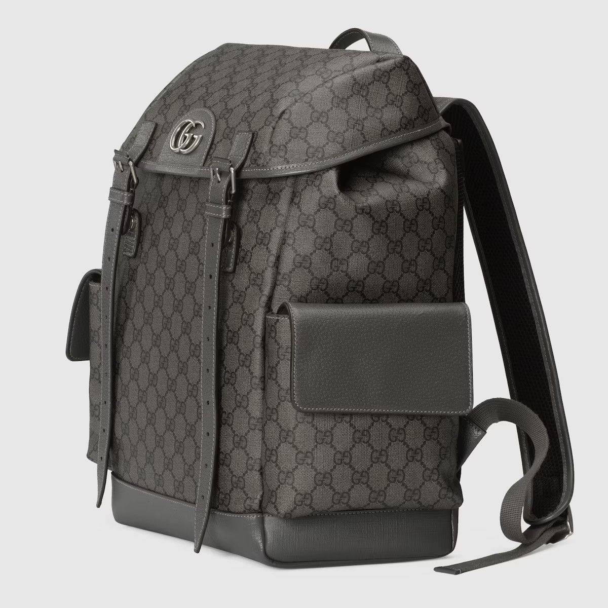 GUCCI BACKPACK LEATHER SUPREME MONOGRAM ‎‎598140 FABHU 8863