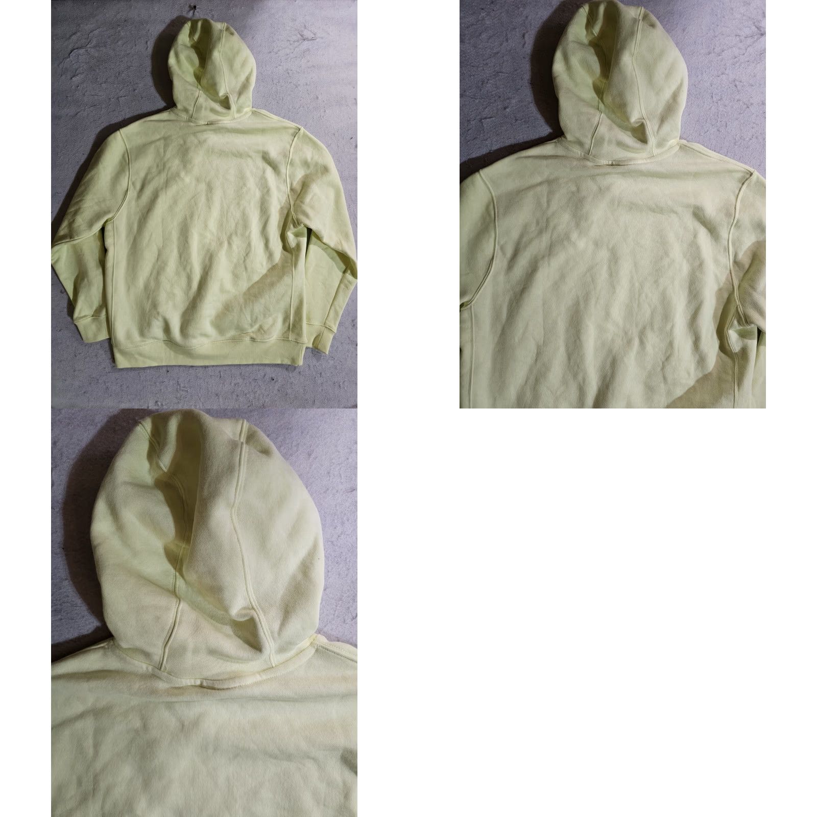 Nike VINTAGE Nike Sportswear Signature Pullover Hooded Sweatshirt Mens Size Large Yellow Size US L / EU 52-54 / 3 - 8 Thumbnail