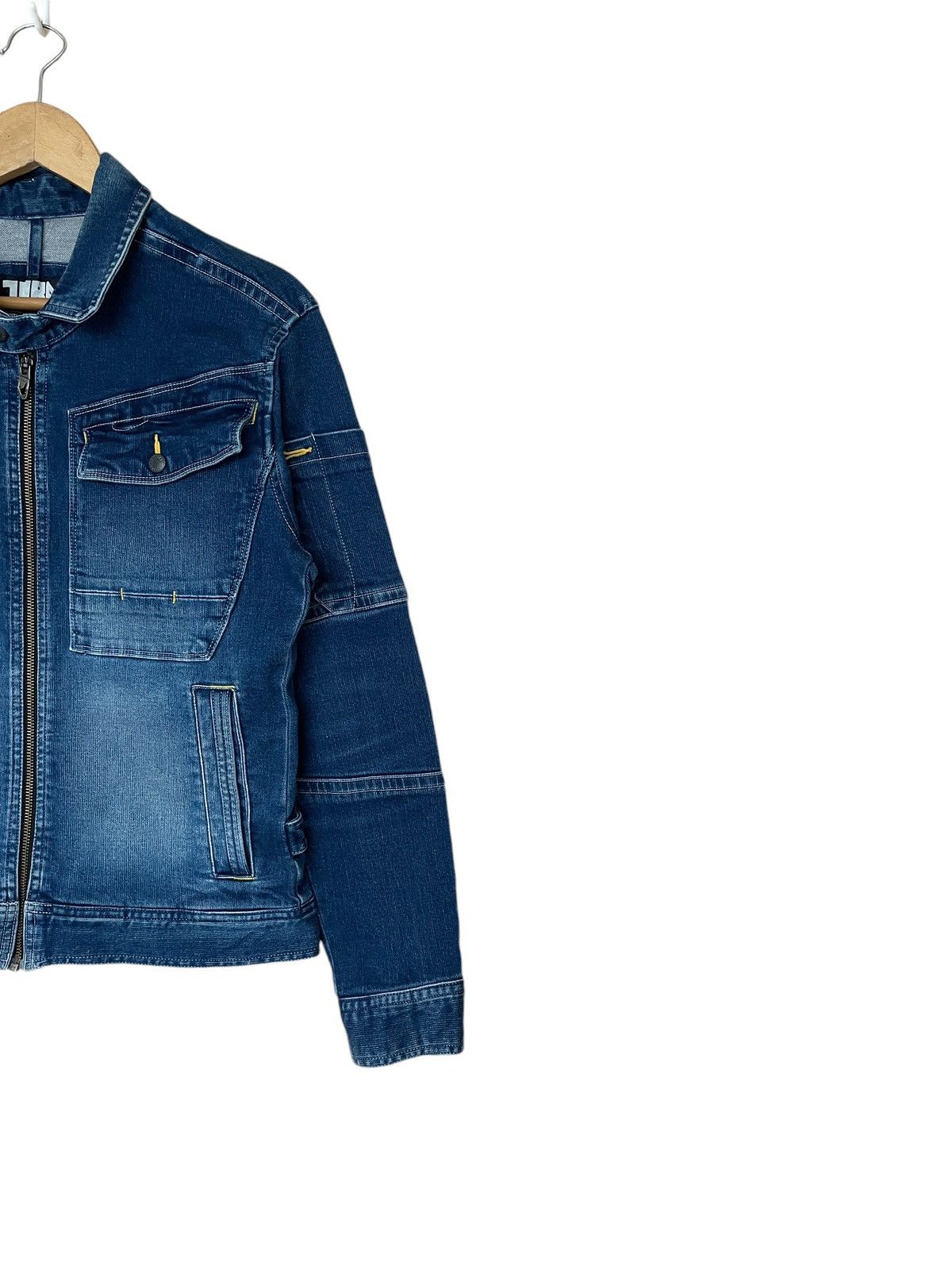 Japanese Brand Vintage Japanese Brand Tora Denim Jacket 1990s Size US L / EU 52-54 / 3 - 4 Thumbnail