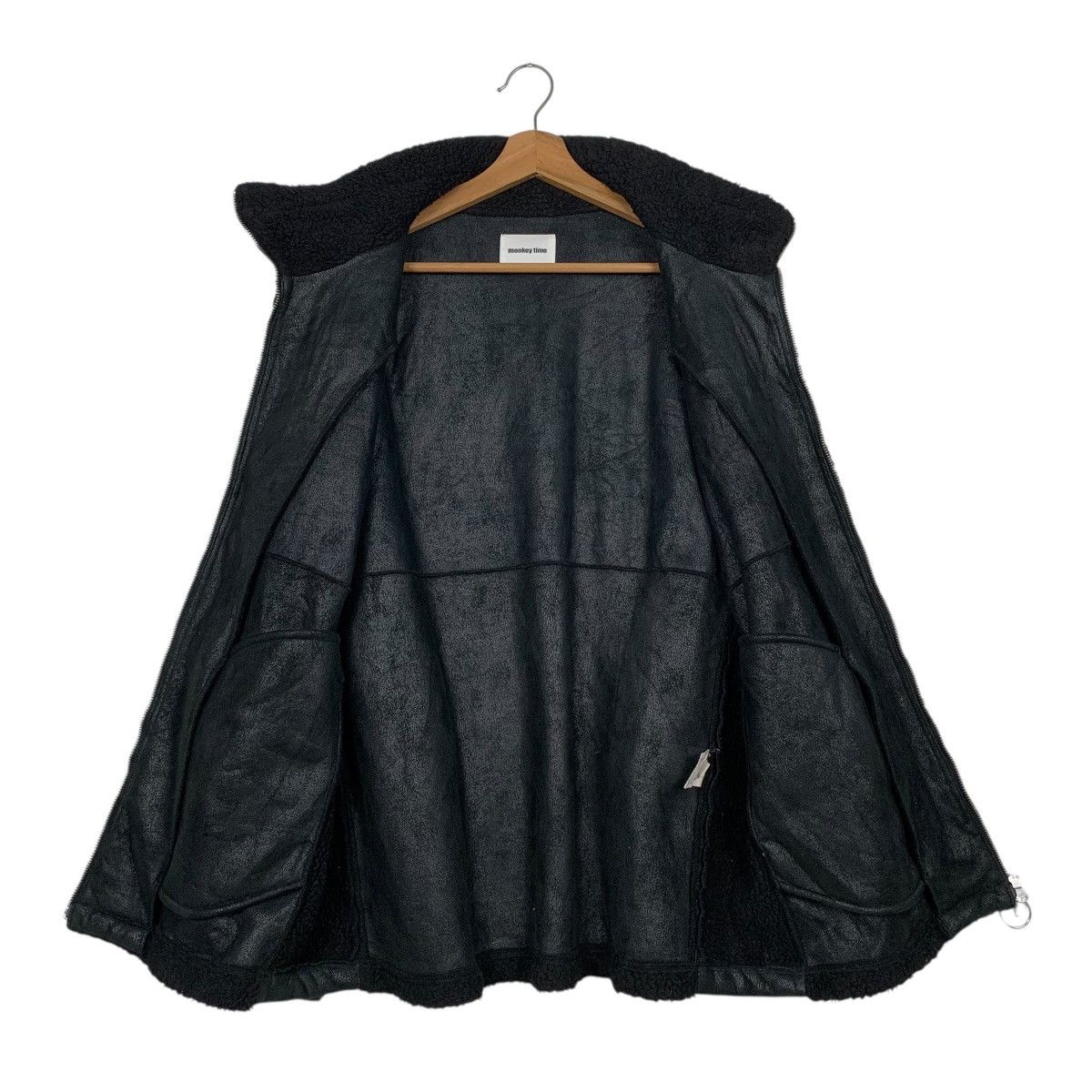 monkey time Monkey Time Deep Pile Zipper Jacket Size US L / EU 52-54 / 3 - 11 Thumbnail