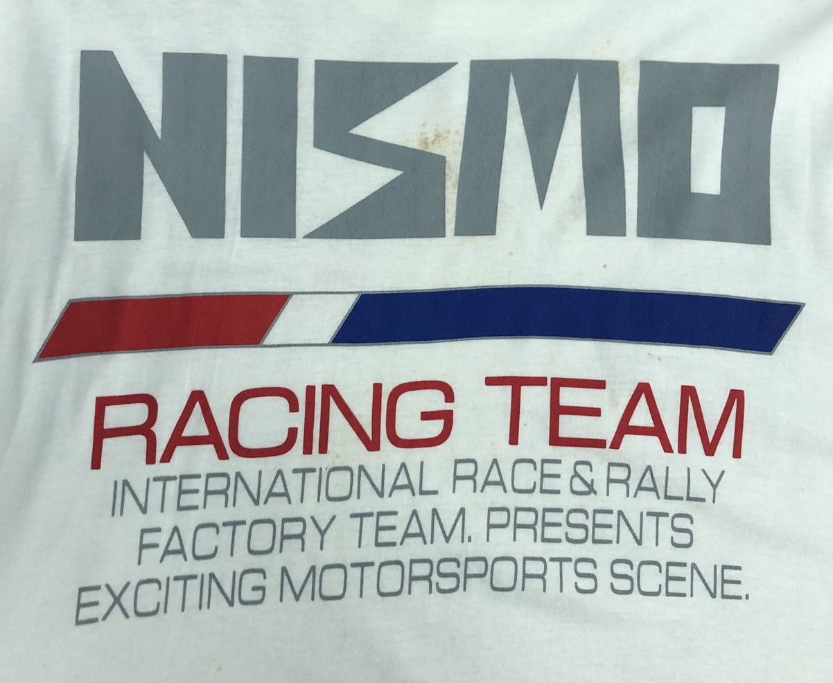 Vintage Vintage Nismo Racing Team T-Shirt Size US M / EU 48-50 / 2 - 3 Thumbnail