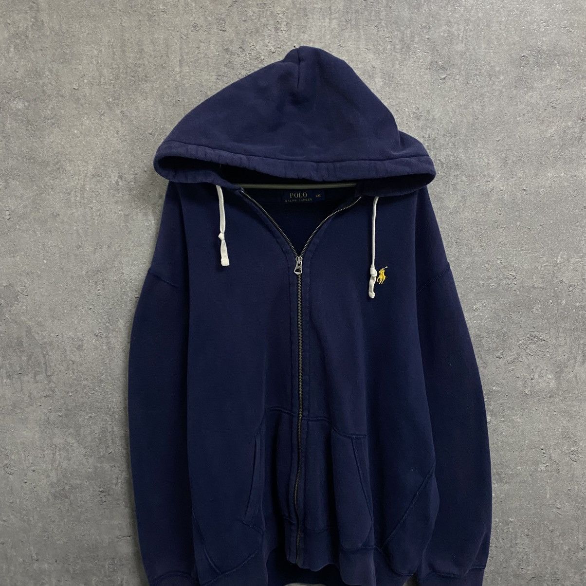 Polo Ralph Lauren Vintage Polo Ralph Lauren Zip Hoodie Y2K Old Money Style Size US XXL / EU 58 / 5 - 3 Thumbnail