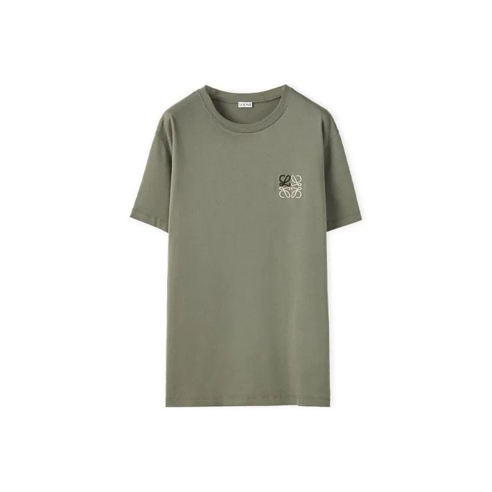 Loewe Loewe Anagram Embroidered Cotton T-Shirt Size US S / EU 44-46 / 1 - 1 Thumbnail