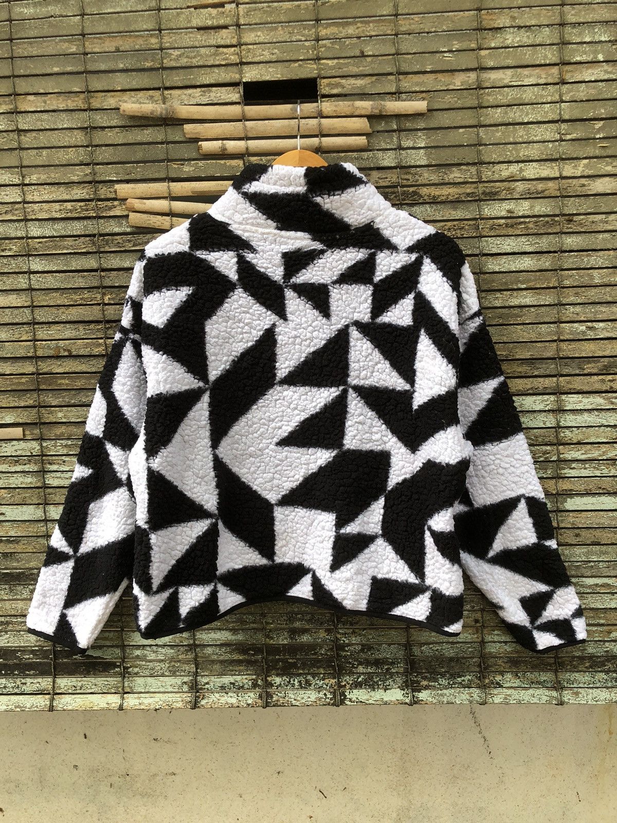 Japanese Brand × Vintage Vintage Champion Sherpa Quater Zip Fleece Sweatshirt Size US L / EU 52-54 / 3 - 14 Thumbnail