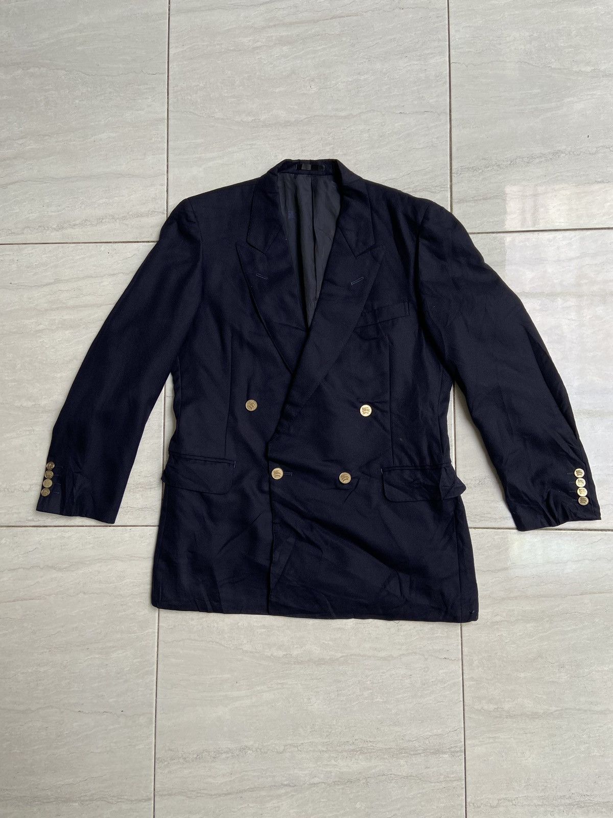 Burberry BURBERRY Navy Suit Size 50L - 1 Thumbnail