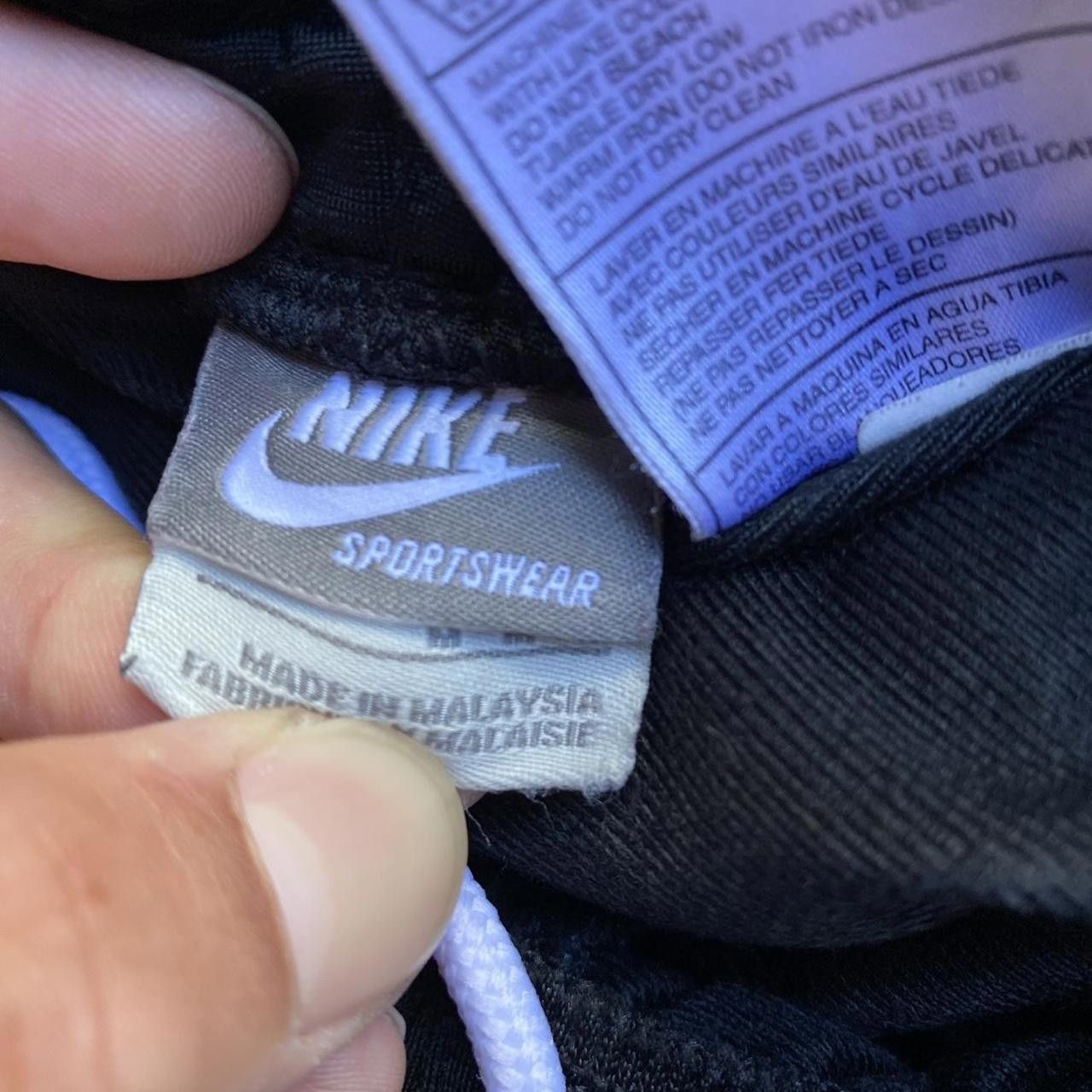 Nike Crazy Vintage Nike Trackpants Black Size US 32 / EU 48 - 5 Thumbnail