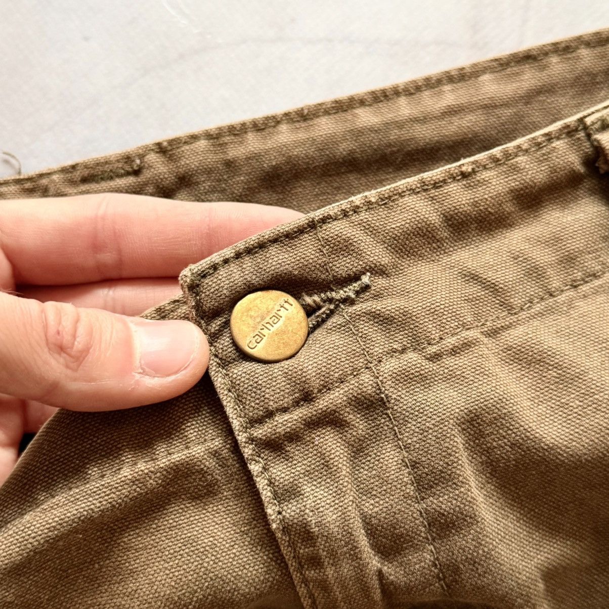 Carhartt Vintage Carhartt Rusty Midi Skirt Y2K Size 27" / US 4 / IT 40 - 6 Thumbnail