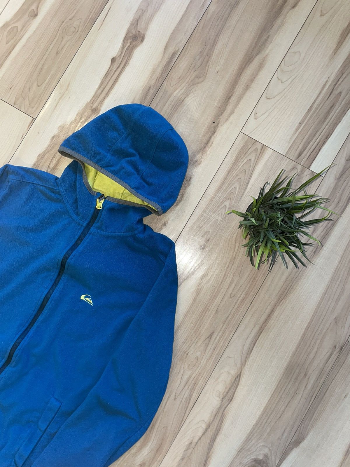 Quiksilver × Vintage Zip Ip Fleece Hoodie Quicksilver Vintage Surf Style Size US S / EU 44-46 / 1 - 2 Thumbnail