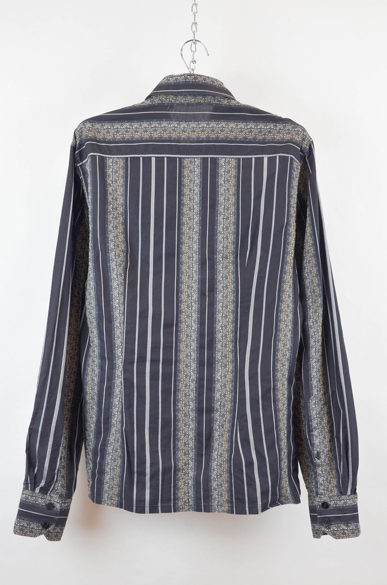 Japanese Brand Yashi Yamamuri Vintage Japanese Black Embroidery Shirt L Size US L / EU 52-54 / 3 - 2 Thumbnail