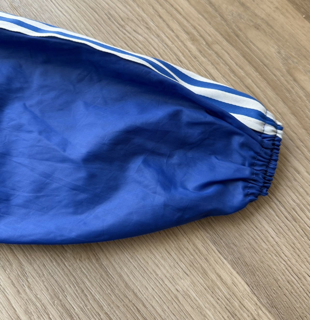Adidas Vintage 70-80s Adidas Ventex Blue Windbreaker Track Jacket Size US M / EU 48-50 / 2 - 5 Thumbnail