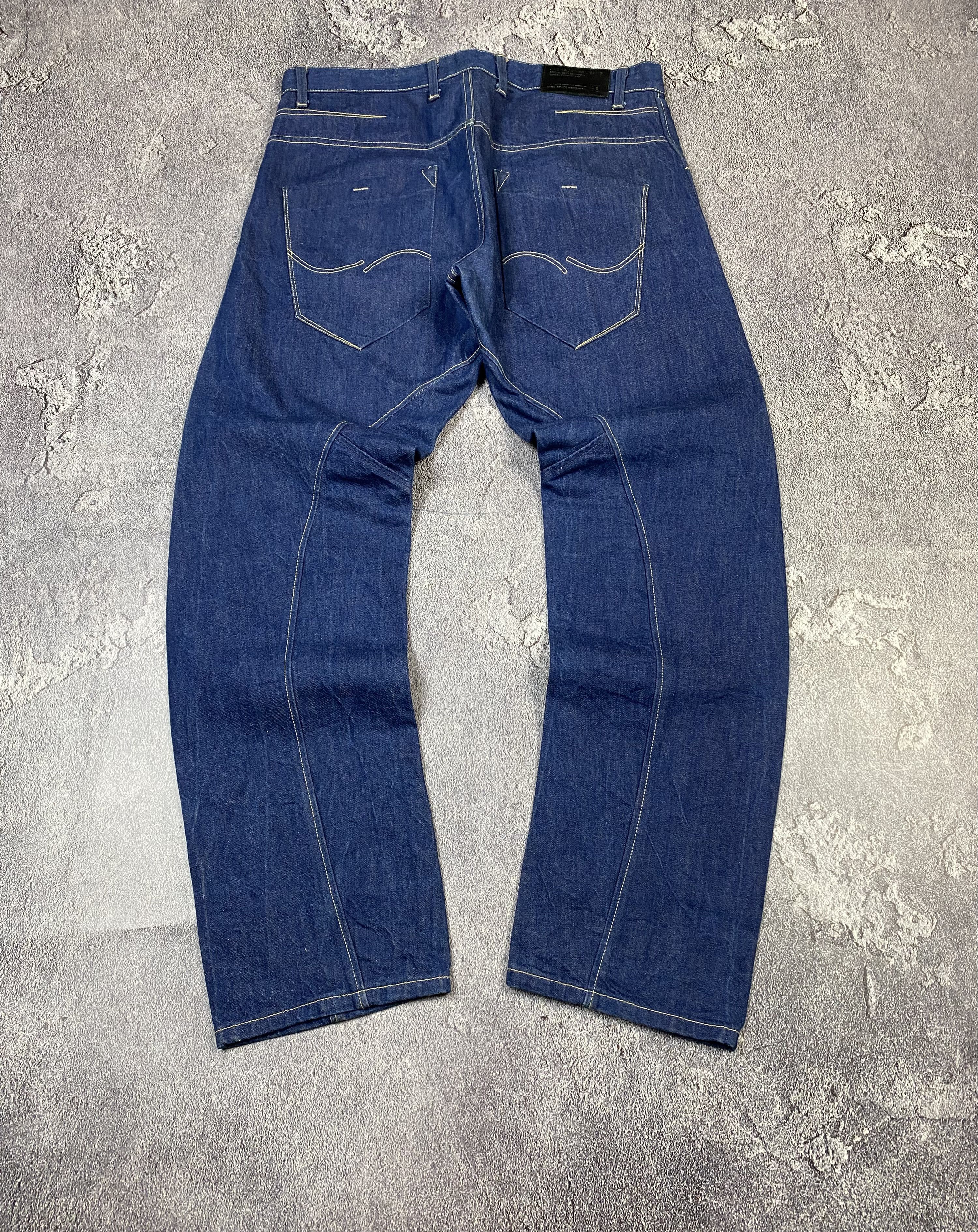 If Six Was Nine Y2K Engineered Raw Blue Japan Style Jeans Size US 34 / EU 50 - 7 Thumbnail
