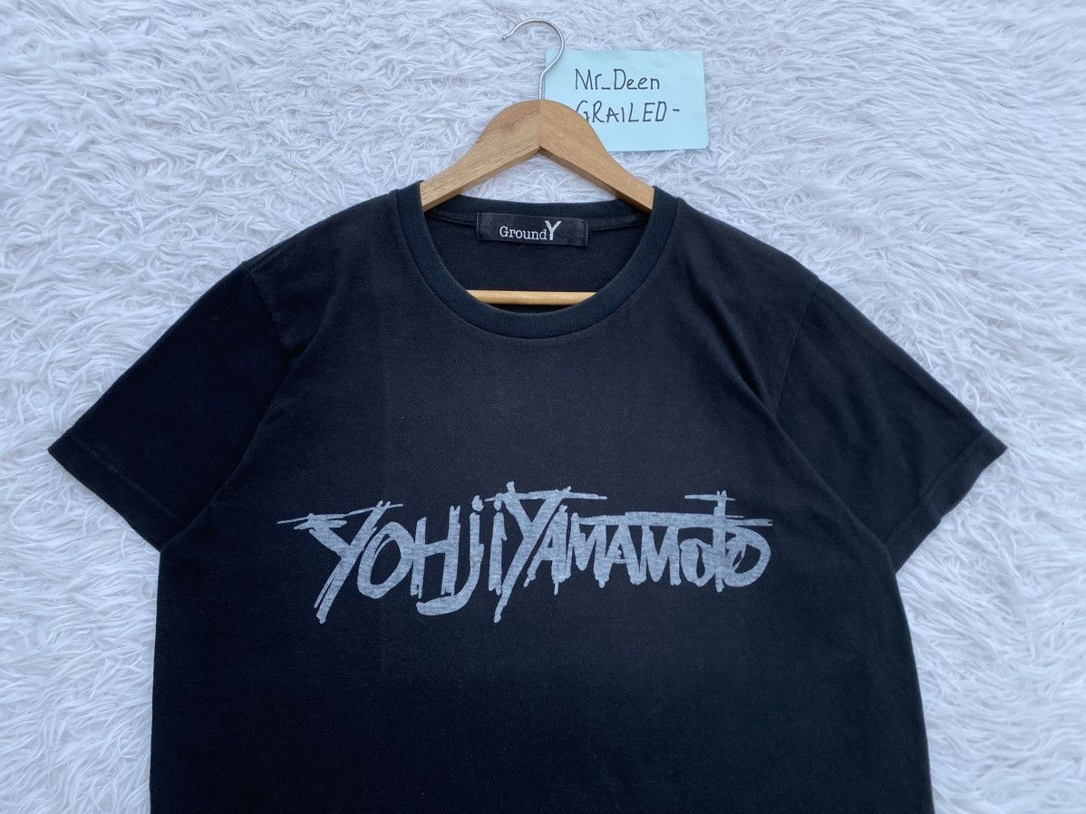 Yohji Yamamoto Rare Vintage Yohji Yamamoto Spellout Tshirt Size US M / EU 48-50 / 2 - 6 Thumbnail