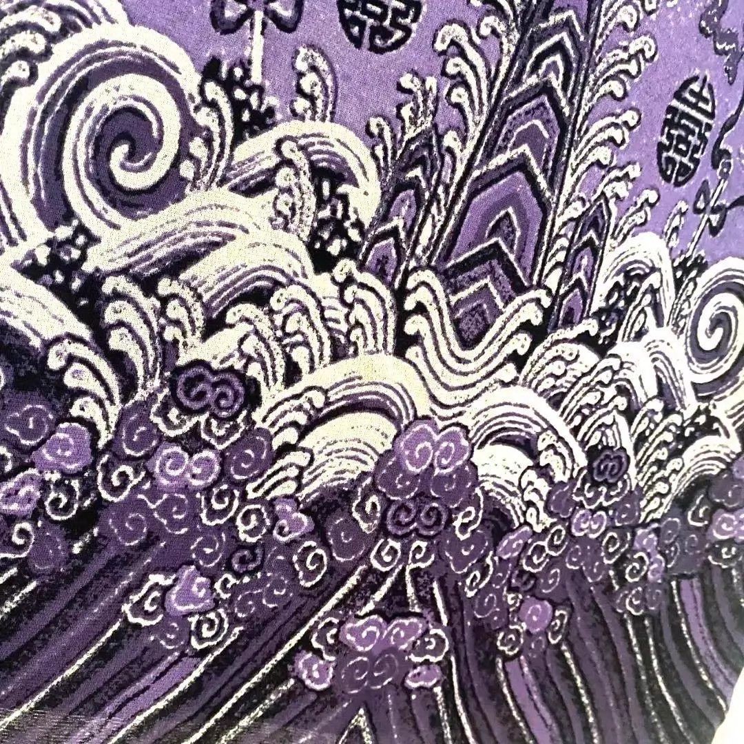 Vivienne Tam Vivienne Tam Purple Dragon Print Long Dress Size 1 Rare Size 26" / US 2 / IT 38 - 3 Thumbnail