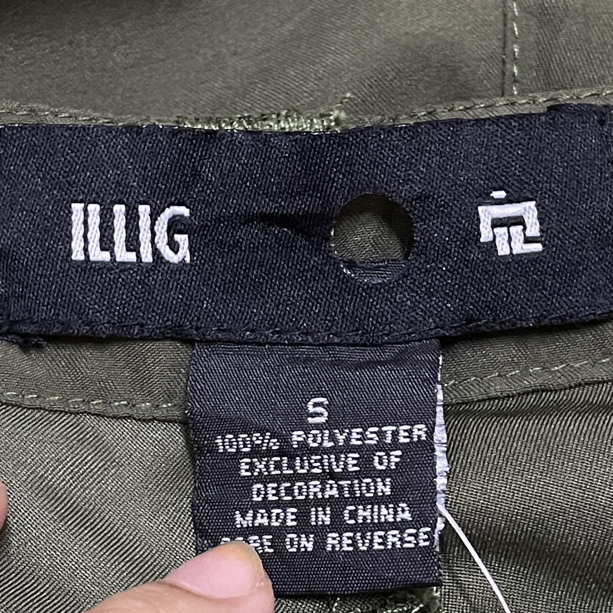 14th Addiction Very Rare Vintage Japanese Brand ILLIG Baggy Pants 2000s Size US 33 - 10 Thumbnail