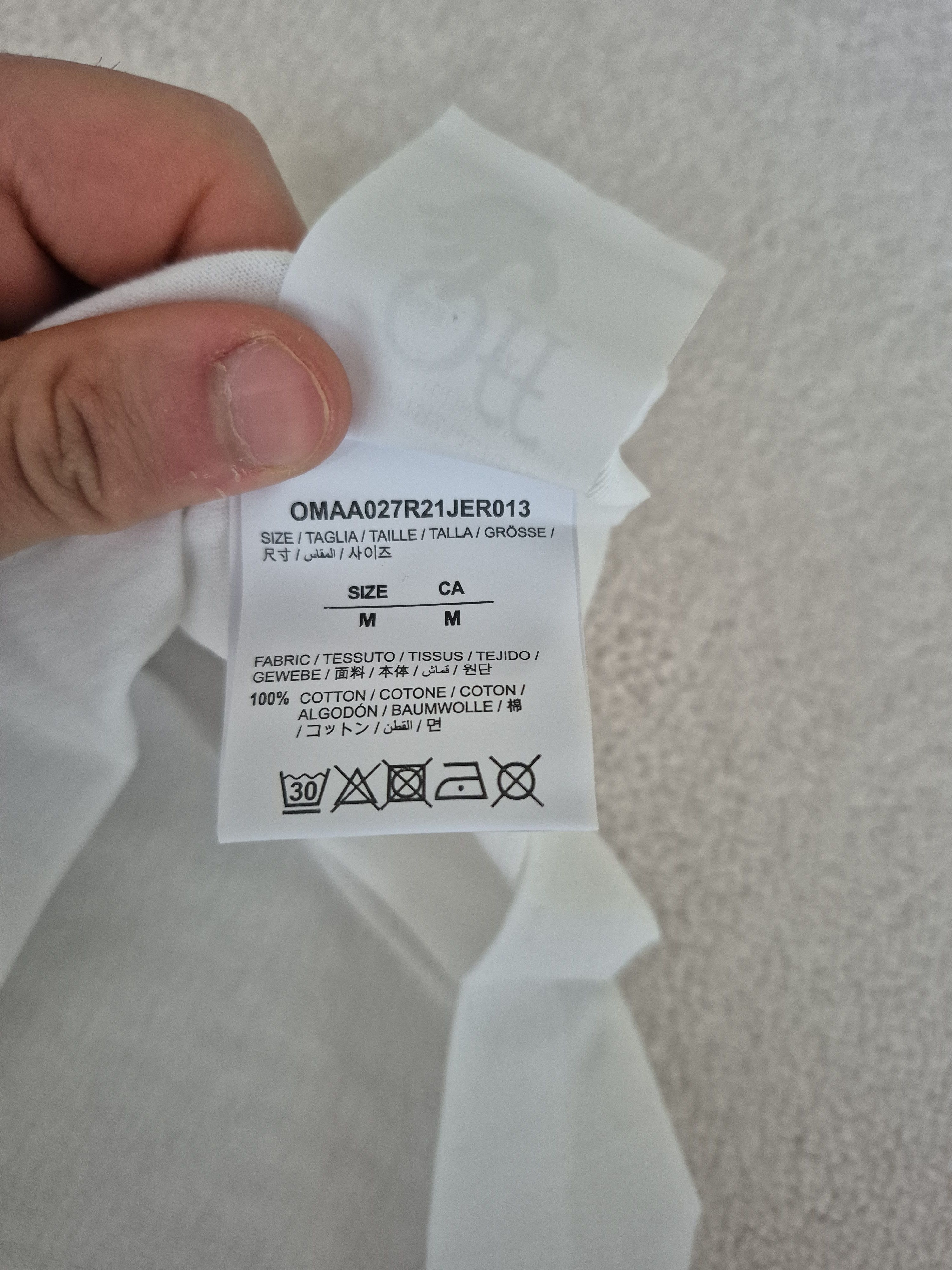 Off-White Off White Tractor Arrows White Virgil Medium Size US M / EU 48-50 / 2 - 5 Thumbnail