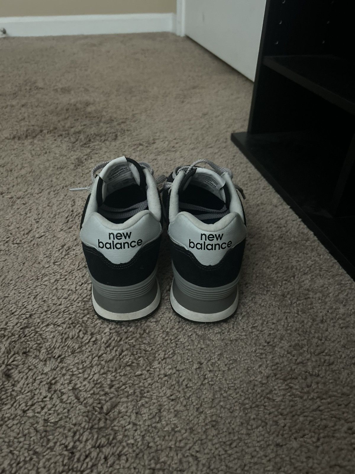 New Balance New Balance 574 ‘Black White’ (M9.5) Size US 9.5 / EU 42-43 - 6 Thumbnail