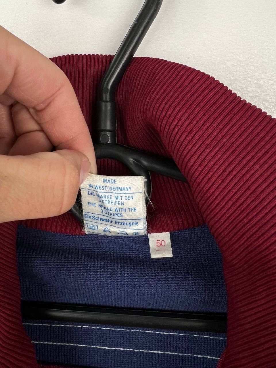 Vintage Adidas 90s West Germany vintage zip sweatshirt size 50/M Size US M / EU 48-50 / 2 - 5 Thumbnail