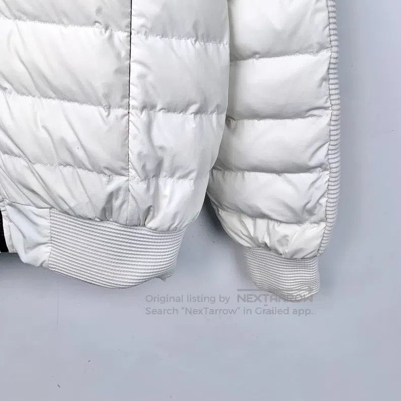 Fendi Fendi White inner logo monogram print zip-up hooded down j Size M / US 6-8 / IT 42-44 - 4 Thumbnail