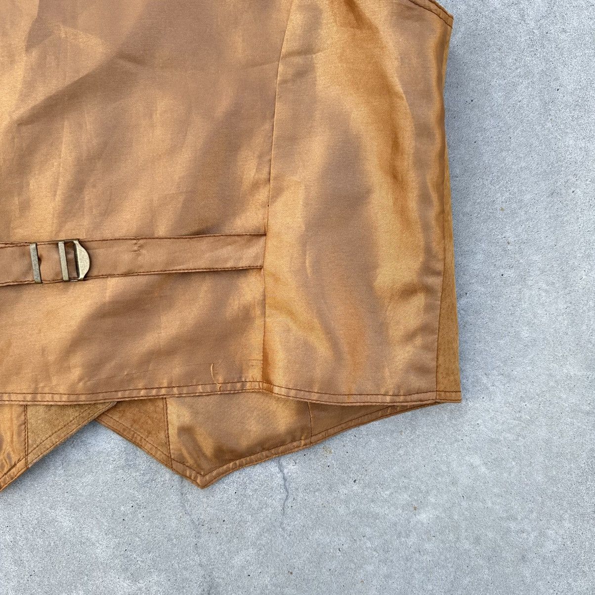 Japanese Brand × Leather Vintage Vest Leather Old Money Frontier Cowboy Style Size US L / EU 52-54 / 3 - 8 Thumbnail