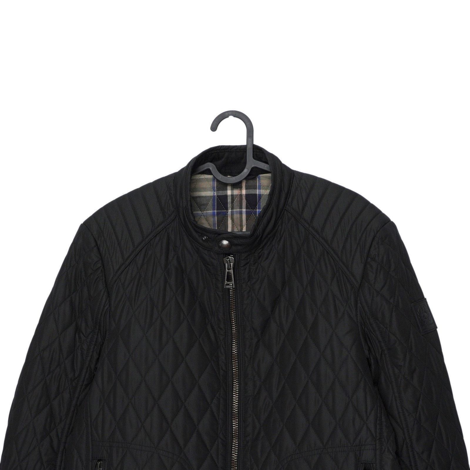 Belstaff Belstaff Bramley Racer Black Technical Quilted Jacket Size US M / EU 48-50 / 2 - 2 Thumbnail