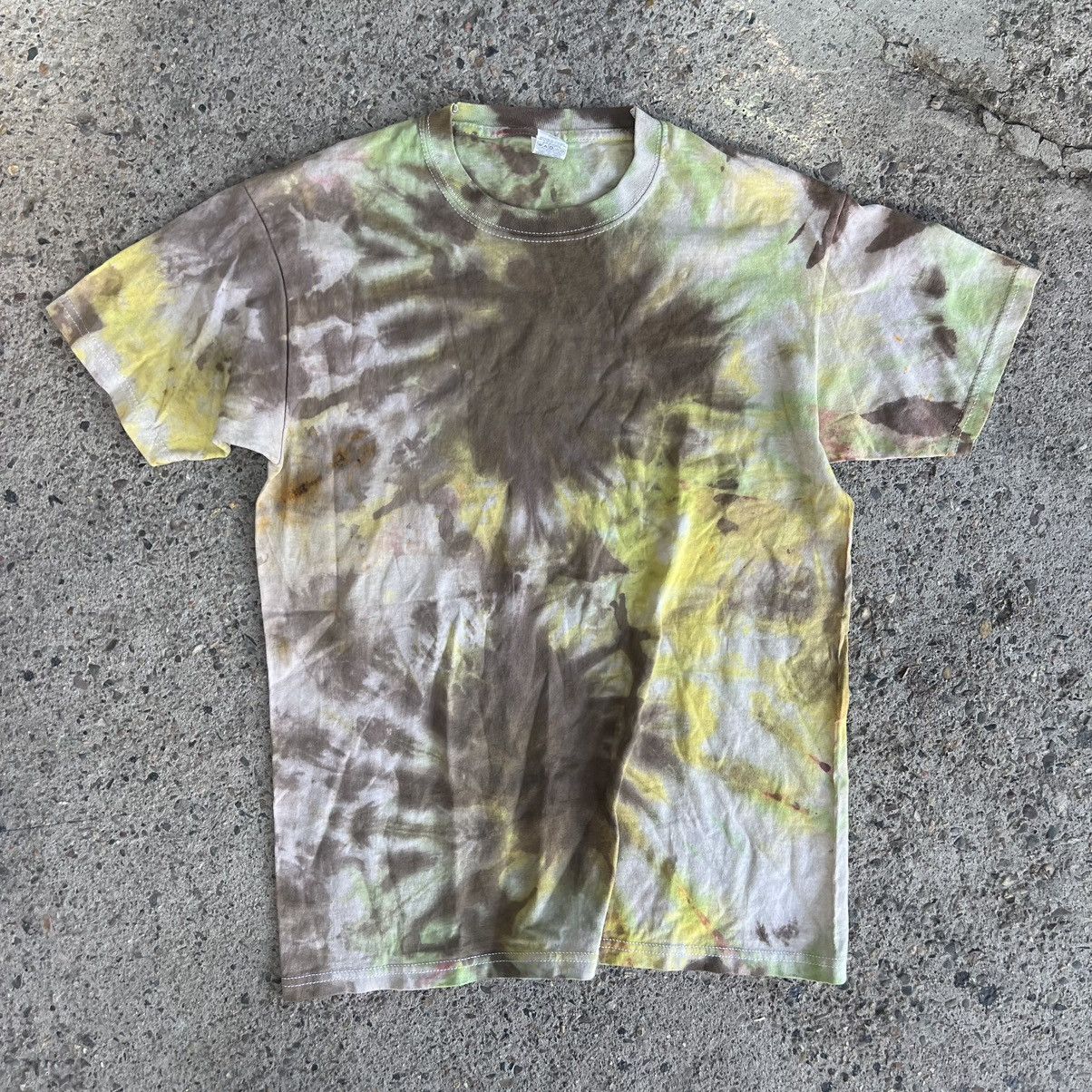 Vintage Vintage Tie Dye Blank T Shirt 90’s Single Stitch FOTL Size US S / EU 44-46 / 1 - 1 Thumbnail