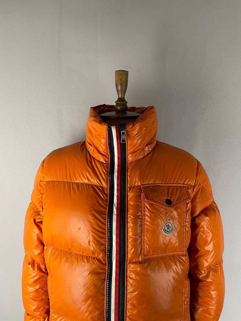 Moncler Moncler Down Jacket Orange Size US M / EU 48-50 / 2 - 2 Thumbnail