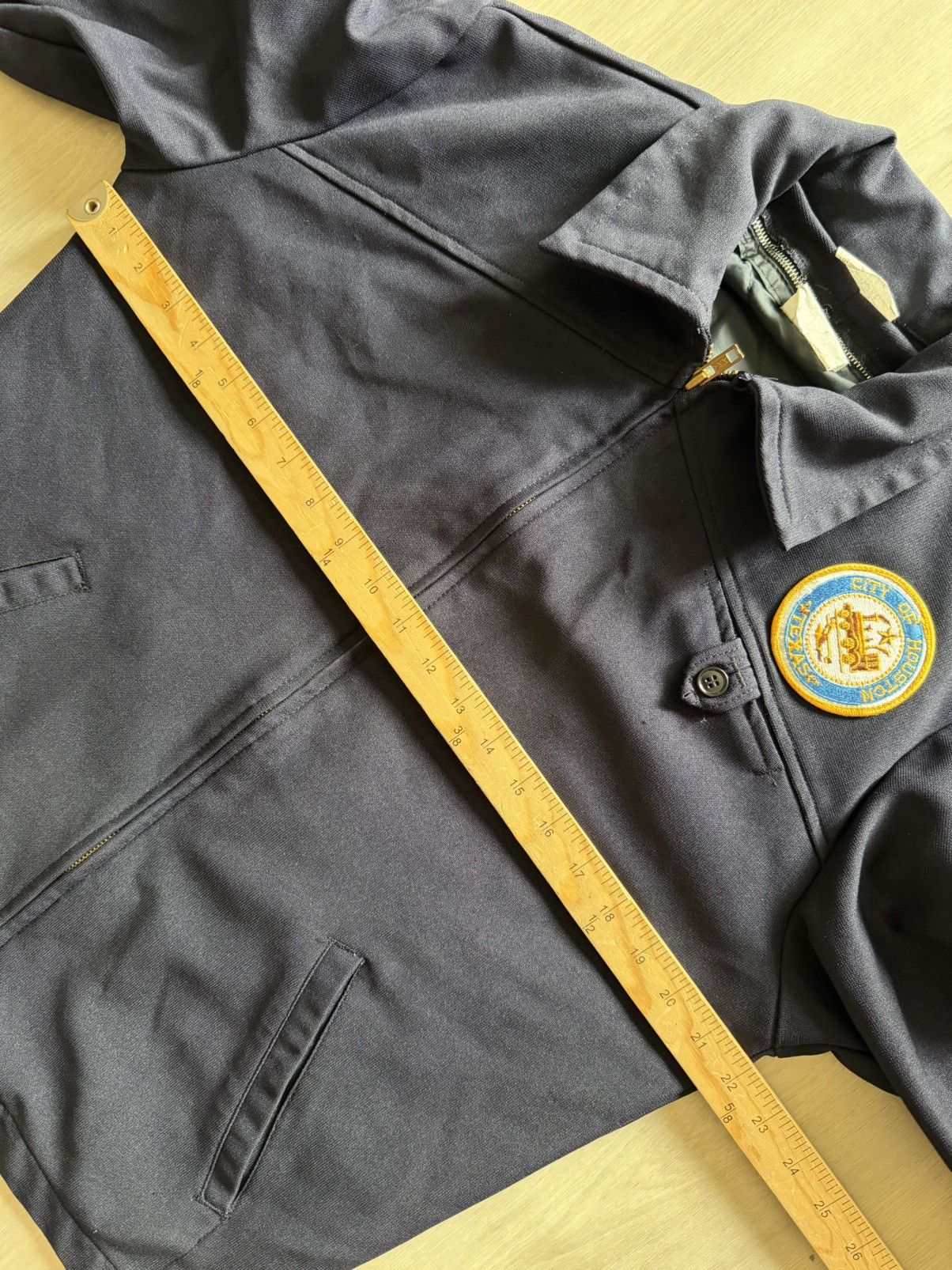 Vintage Vintage City Of Houston Uniform Sz M-L Workwear Military USA Size US L / EU 52-54 / 3 - 7 Thumbnail