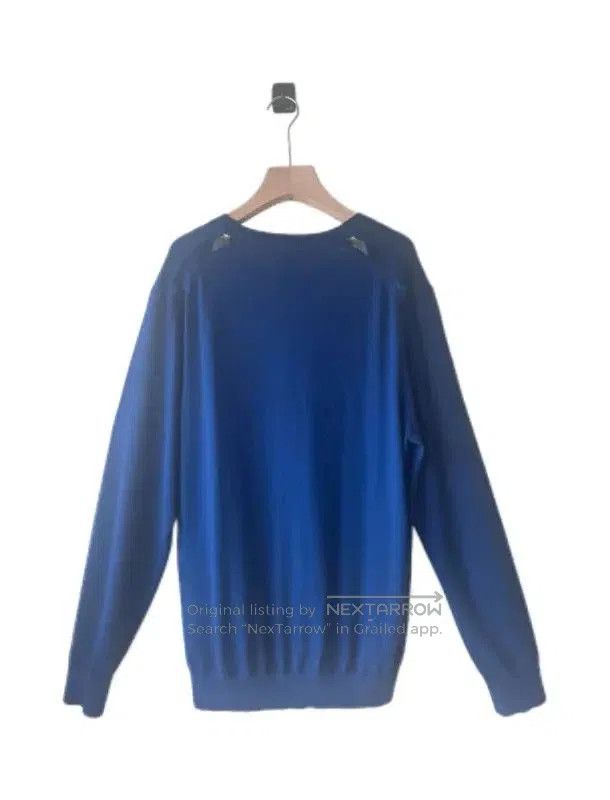 Burberry Burberry Men's Long Sleeve Cashmere Sweater. Size US XL / EU 56 / 4 - 2 Thumbnail