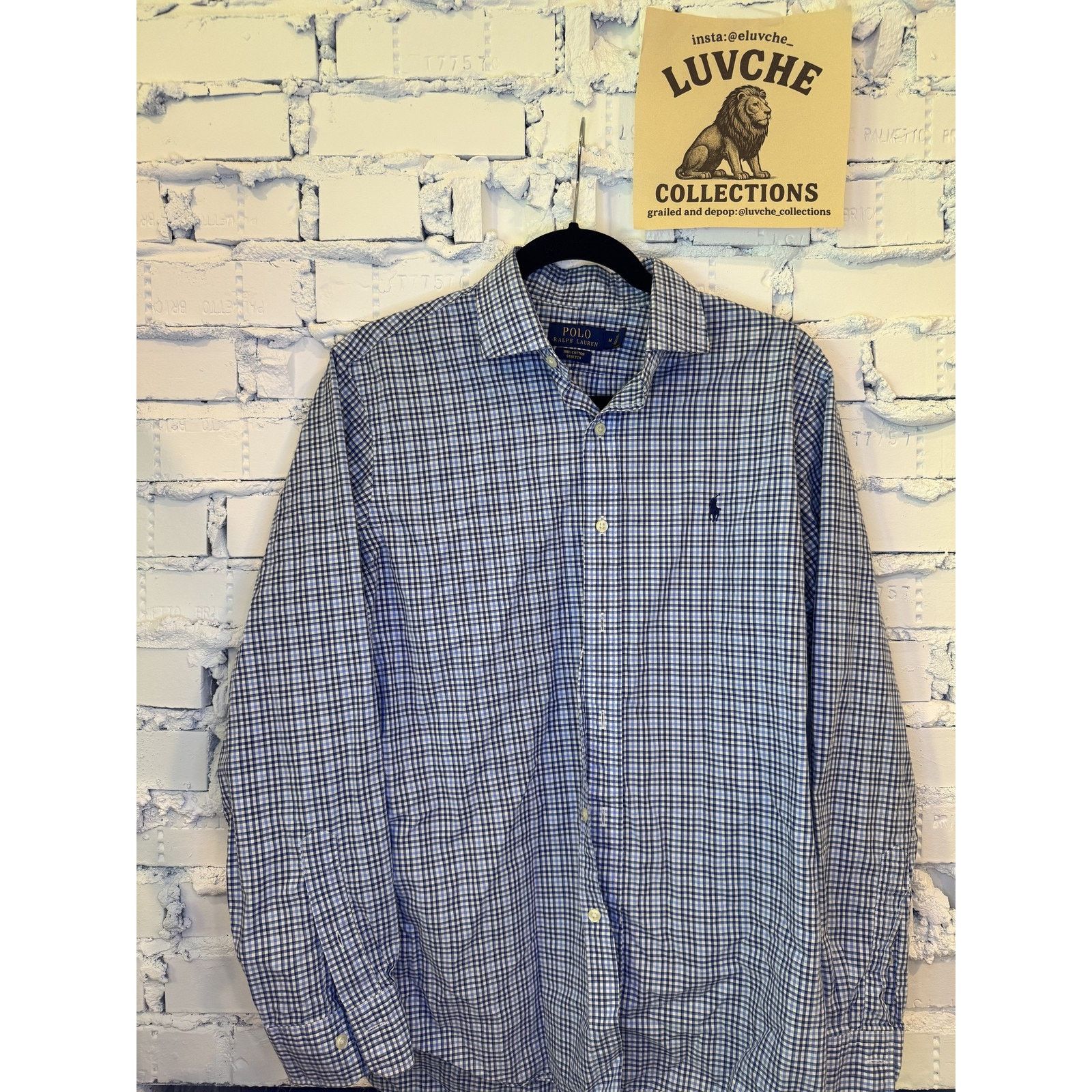 Polo Ralph Lauren Polo Ralph Lauren Medium Blue Button Down Classic Preppy Size US M / EU 48-50 / 2 - 1 Thumbnail