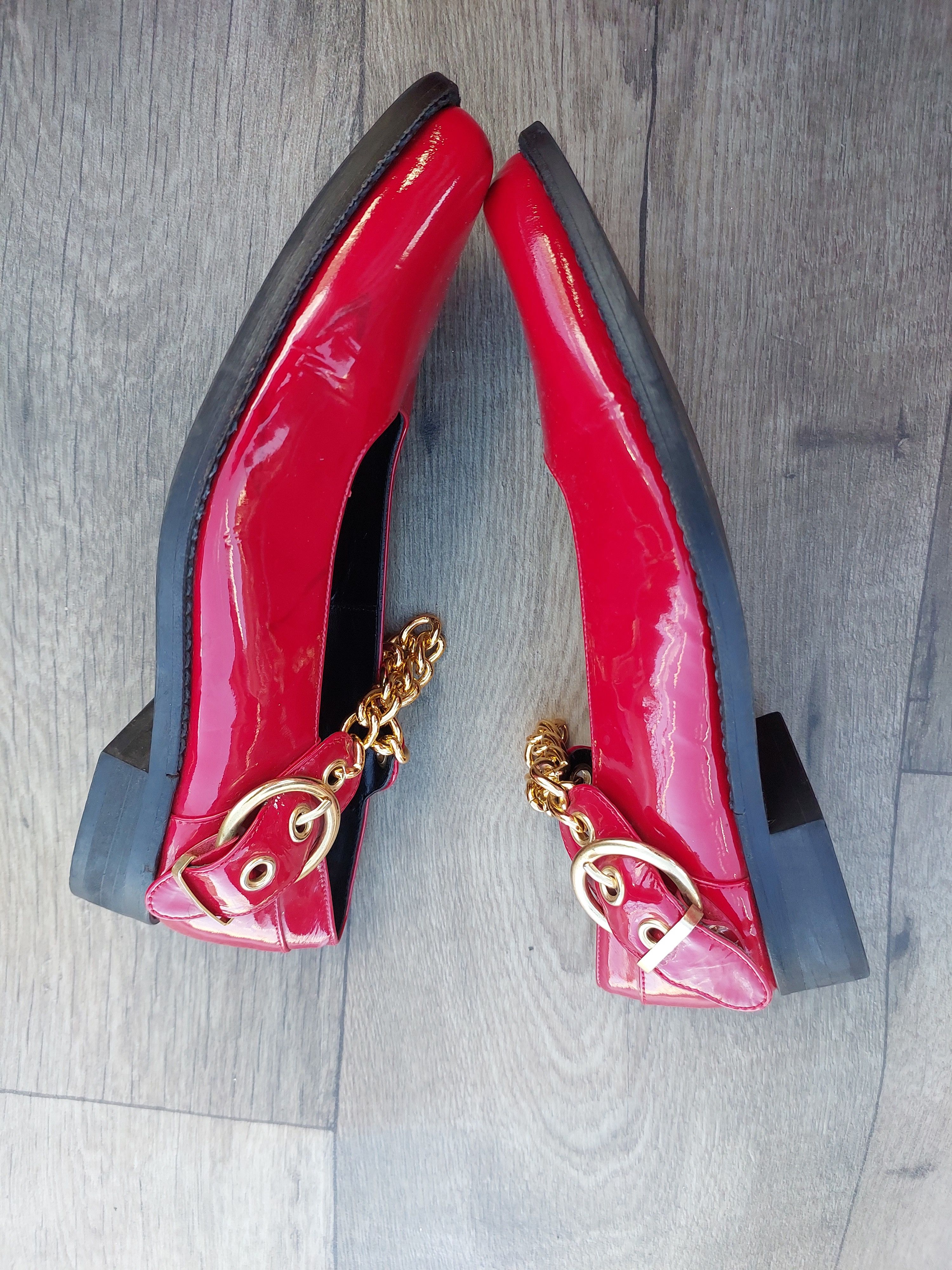 CDG by Comme des Garcons COMME des GARCONS Chain Strap Shoes Size US 6 / IT 36 - 5 Thumbnail