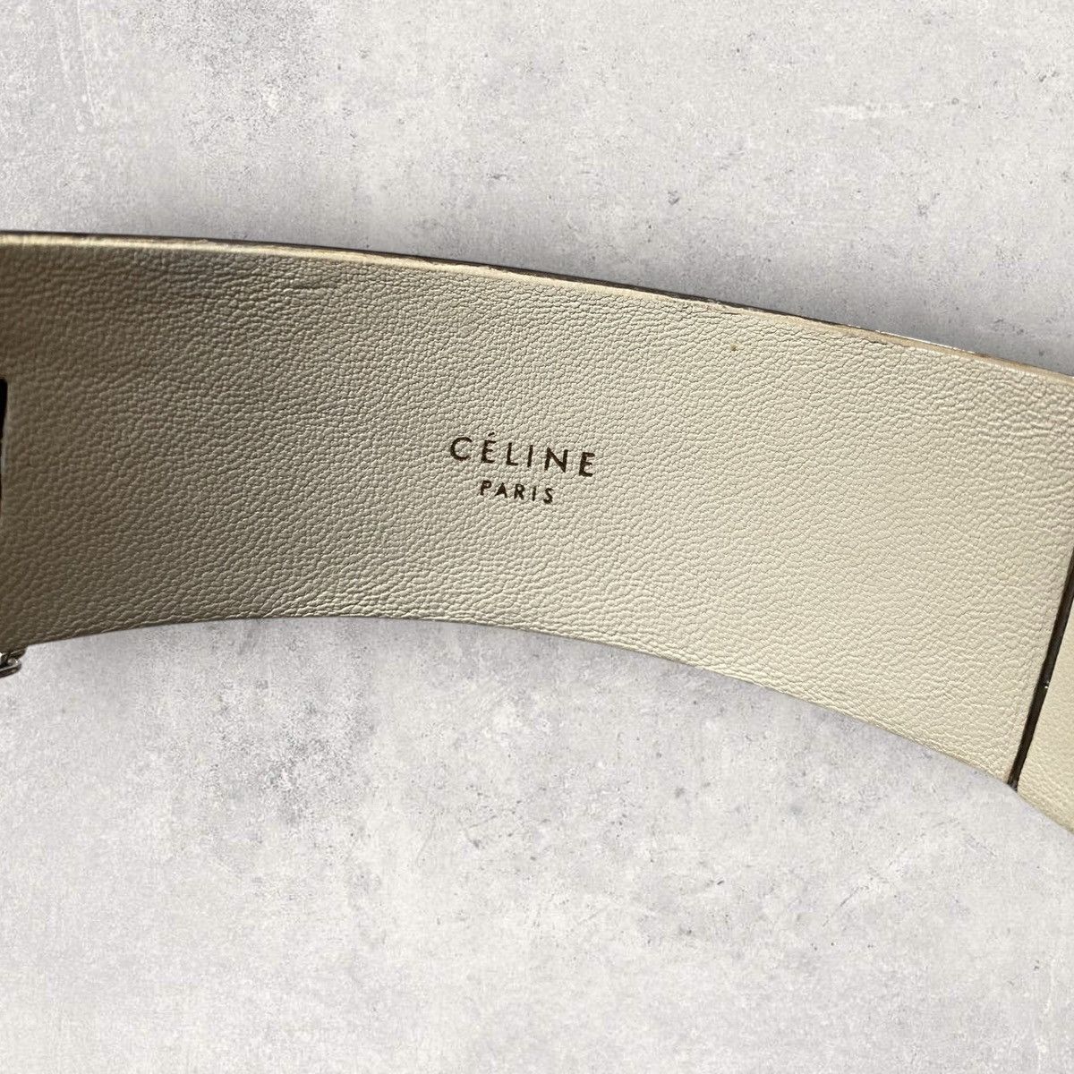 Celine × Phoebe Philo Resort 2011 Silver Brass Choker Size ONE SIZE - 6 Thumbnail