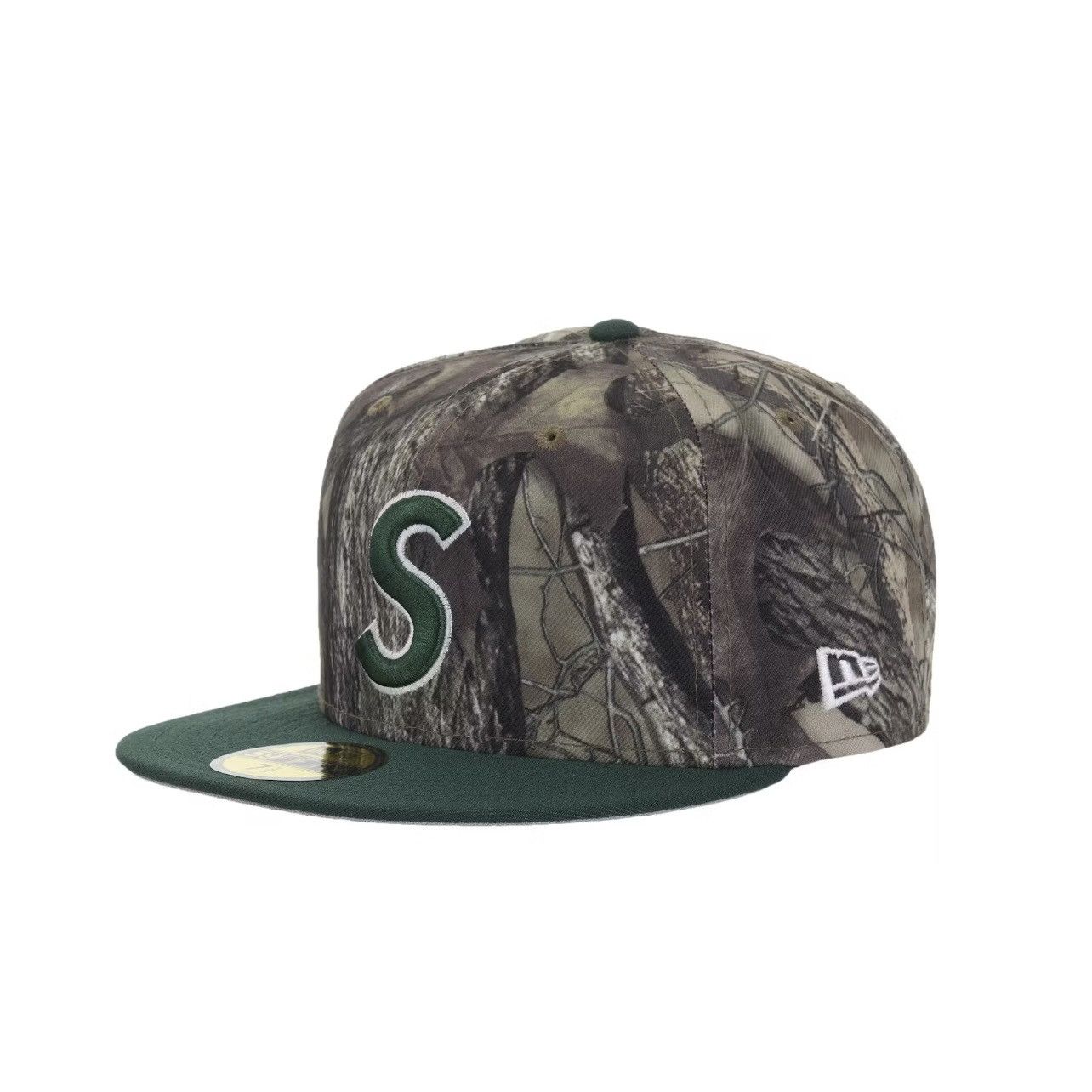 New Era × Supreme Supreme Reaper S Logo New Era Fitted Hat camo