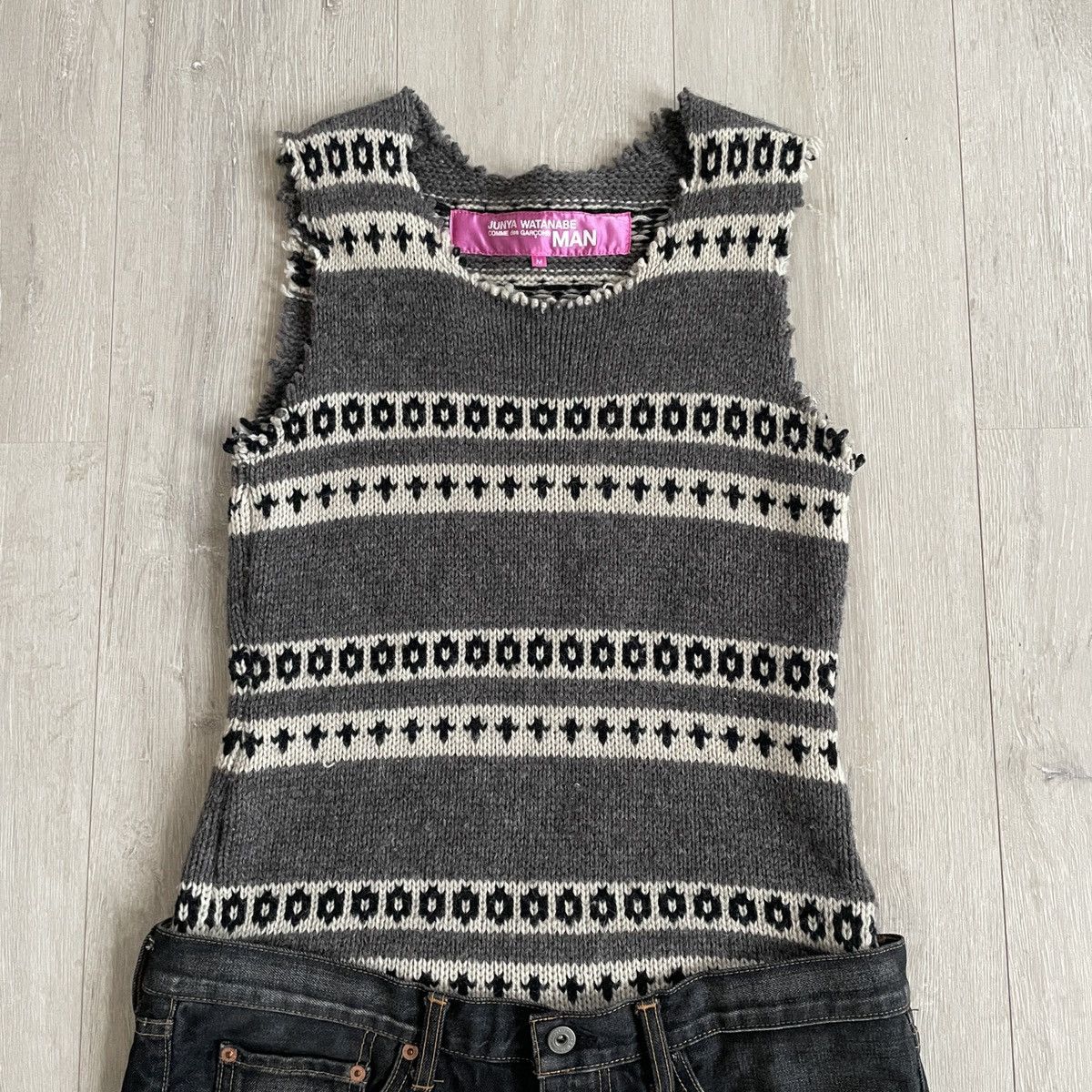 Junya Watanabe Junya Watanabe FW03 vest/skirt hybrid dress Size M / US 6-8 / IT 42-44 - 2 Thumbnail