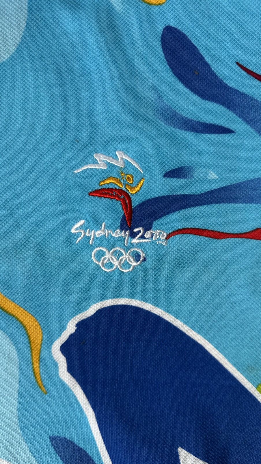 Vintage VINTAGE BONDS SYDNEY 2000 OLYMPICS POLO TEE Size US L / EU 52-54 / 3 - 3 Thumbnail