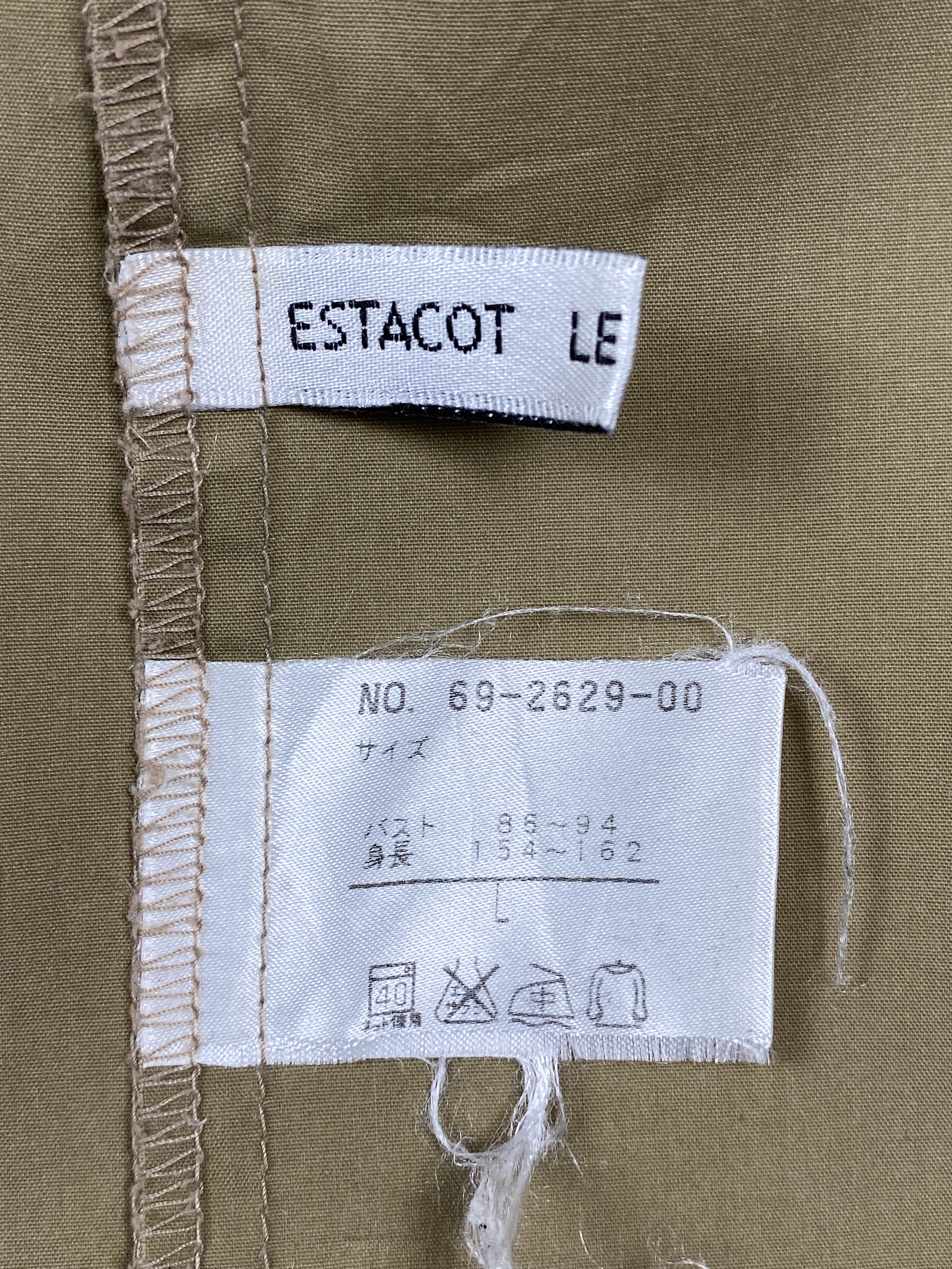 Japanese Brand Vintage Estacot Collection Rare Anorak Jacket J1700 Size US S / EU 44-46 / 1 - 6 Thumbnail