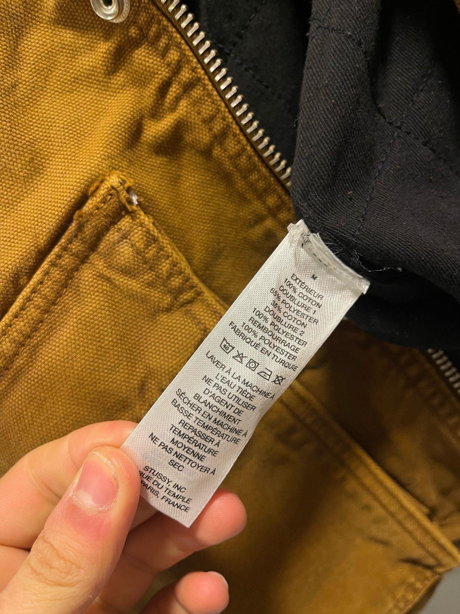 Stussy Stüssy Washed Canvas Shop Jacket Size US M / EU 48-50 / 2 - 4 Thumbnail