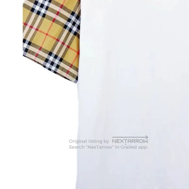 Burberry Burberry Summer White Cotton T-Shirt. Size S / US 4 / IT 40 - 4 Thumbnail