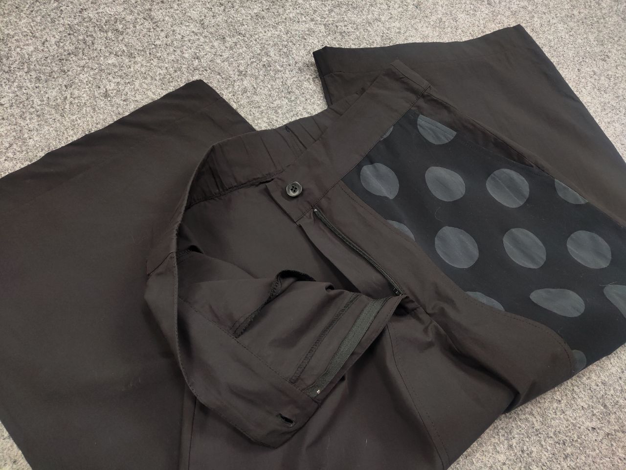 Other Alembic Design Avant Garde Cropped Wide Leg Womens Pants Size 34" / US 12 / IT 48 - 12 Thumbnail