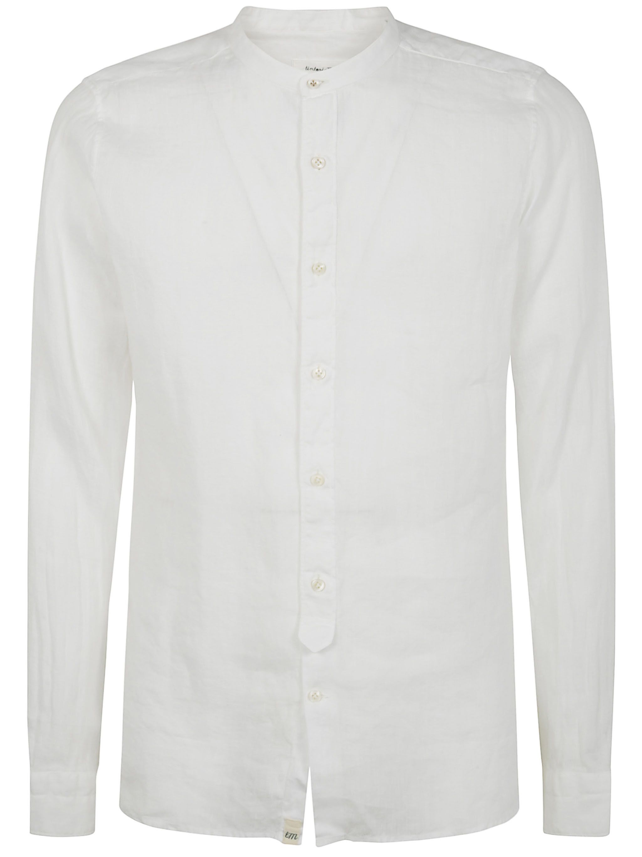 Tintoria Mattei GURU NECK LINEN SHIRT Size US XXL / EU 58 / 5 - 1 Thumbnail