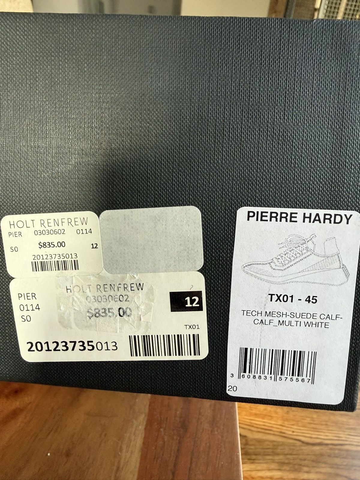 Pierre Hardy Pierre Hardy TX01 Sneakers Size 12 – 9.9/10 Condition Size US 12 / EU 45 - 6 Thumbnail