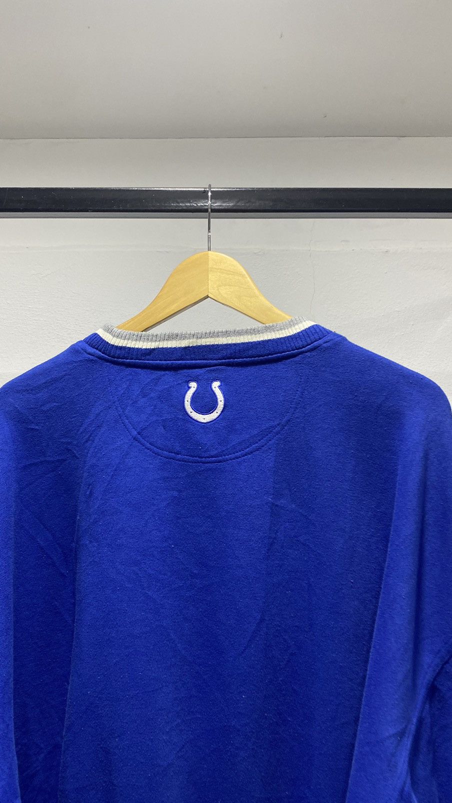 Lee × NFL × Vintage Vintage 80s LEE x Colts Indianapolis Sweater Size US XXL / EU 58 / 5 - 9 Thumbnail