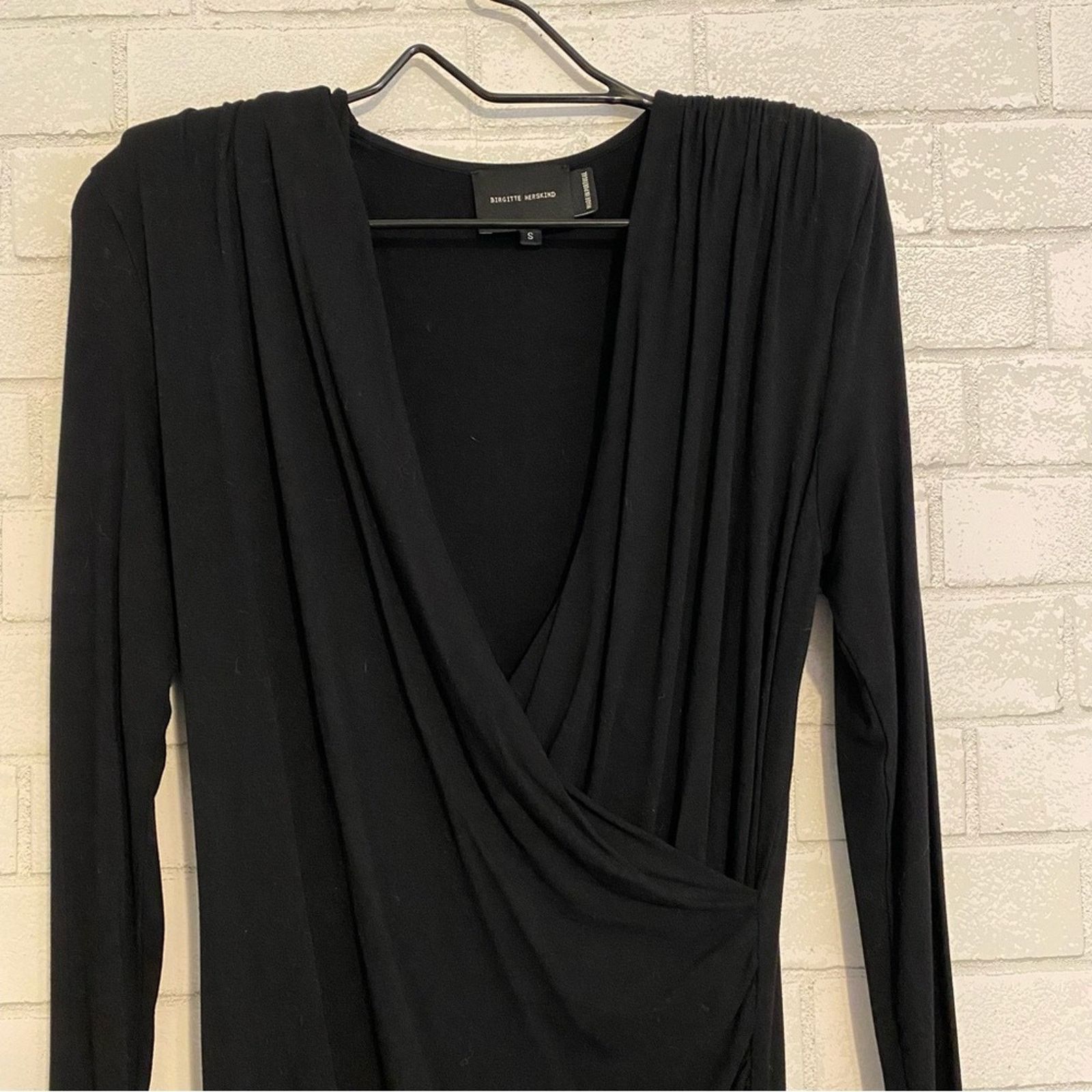 HERSKIND Brigitte Herskind $399 Iben Dress Black -Small EUC Capsule Size S / US 4 / IT 40 - 7 Thumbnail