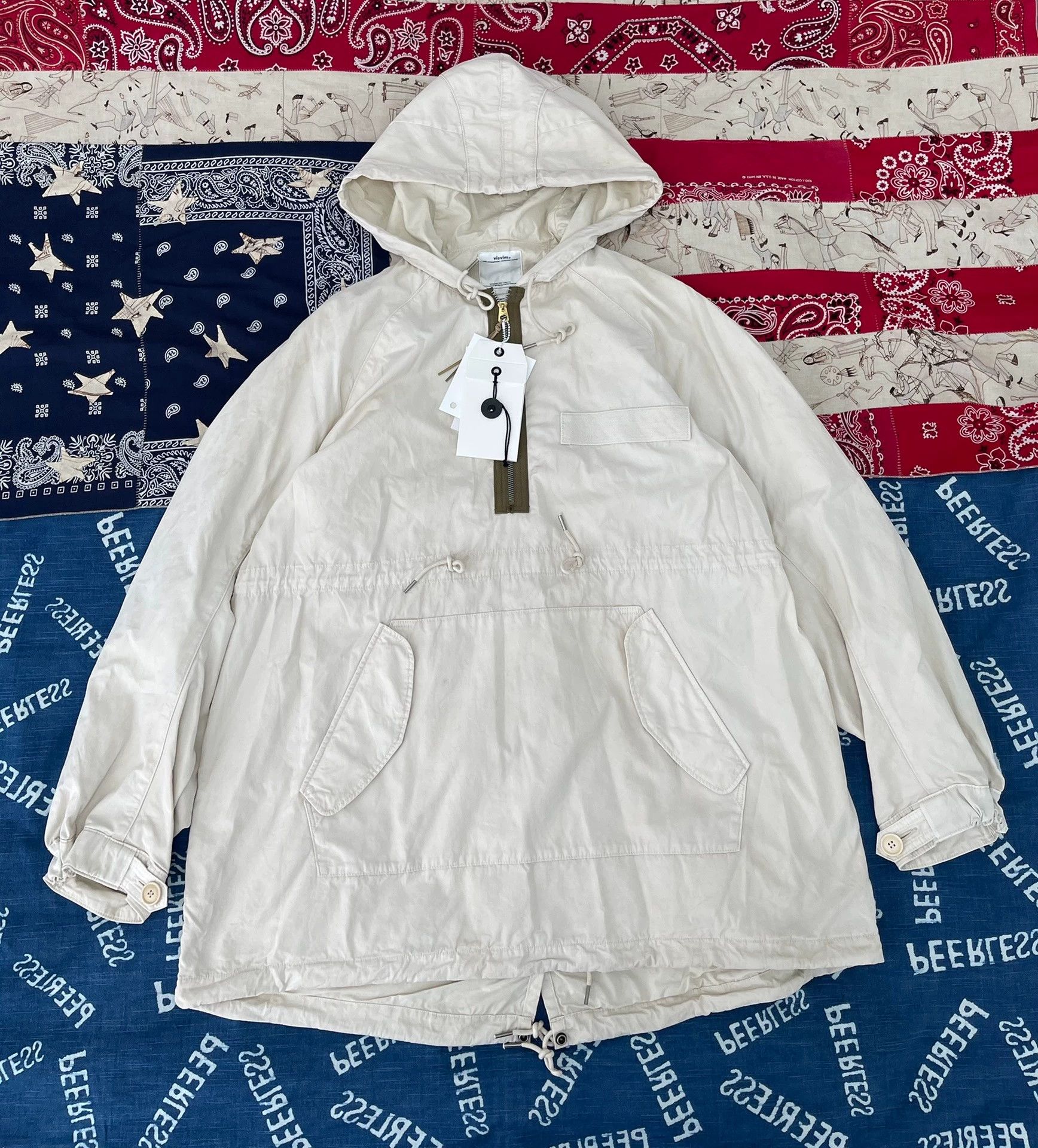 Visvim visvim 22AW Dorset Fishtail Parka White M65 Size 2 Size US M / EU 48-50 / 2 - 1 Thumbnail