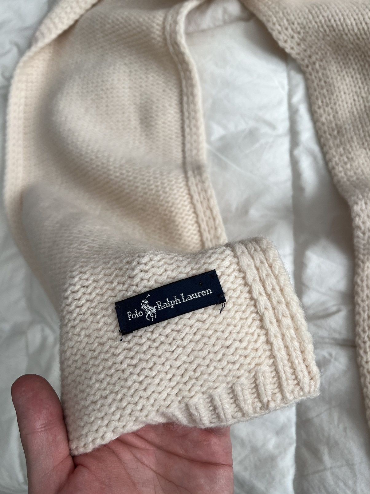 Polo Ralph Lauren × RRL Ralph Lauren × Vintage Polo Ralph Lauren Vintage Knit Scarf Size ONE SIZE - 3 Thumbnail
